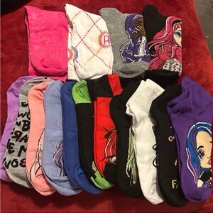 Rainbow High Kids Character Socks Set - Multicolor (Never Worn)